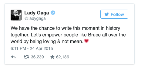 Screen Shot 2015 04 27 at 5.29.10 PM lady gaga first to support bruce jenner