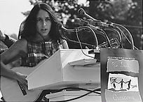 Joan Baez, 1963, March on Washington. Credit: Scherman, Rowland, U.S. Information Agency. Public Domain.