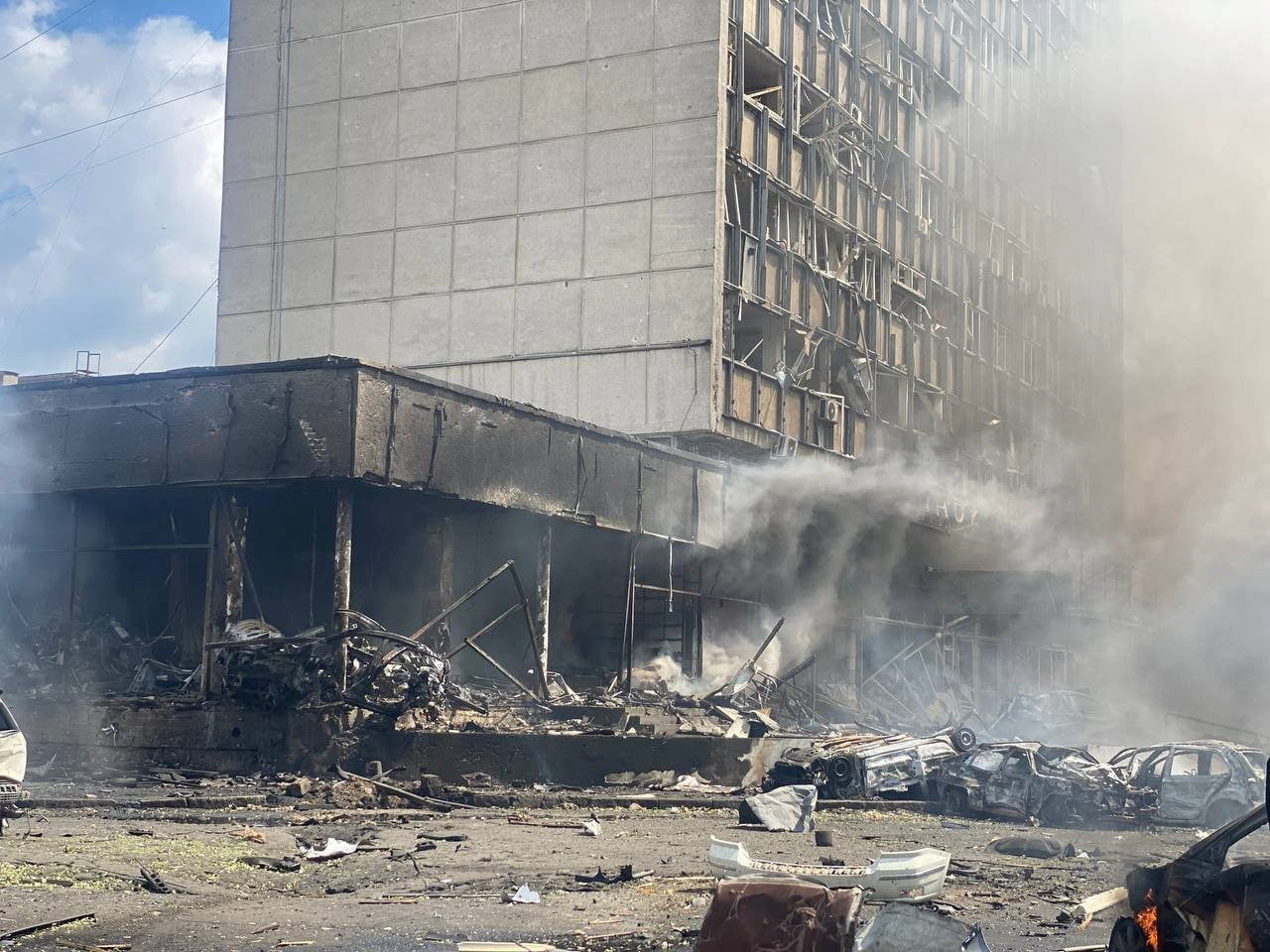 Russia's attack on Ukraine continues, in Vinnytsia
