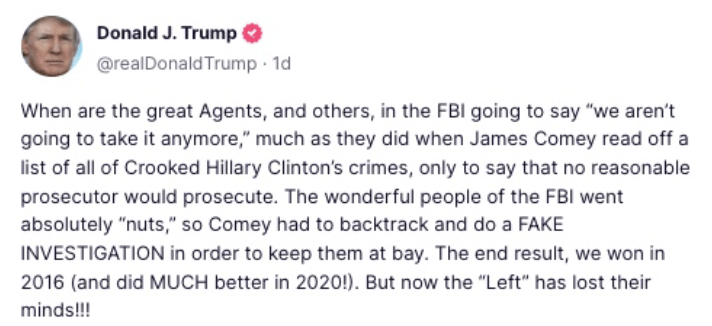 Trump Tells Rank And File FBI To Take Over America And Go NUTS!!! 2 trump tells rank and file fbi to take over america and go nuts!!! Screen Shot 2022 08 30 at 12.55.00 AM trump tells rank and file fbi to take over america and go nuts!!!