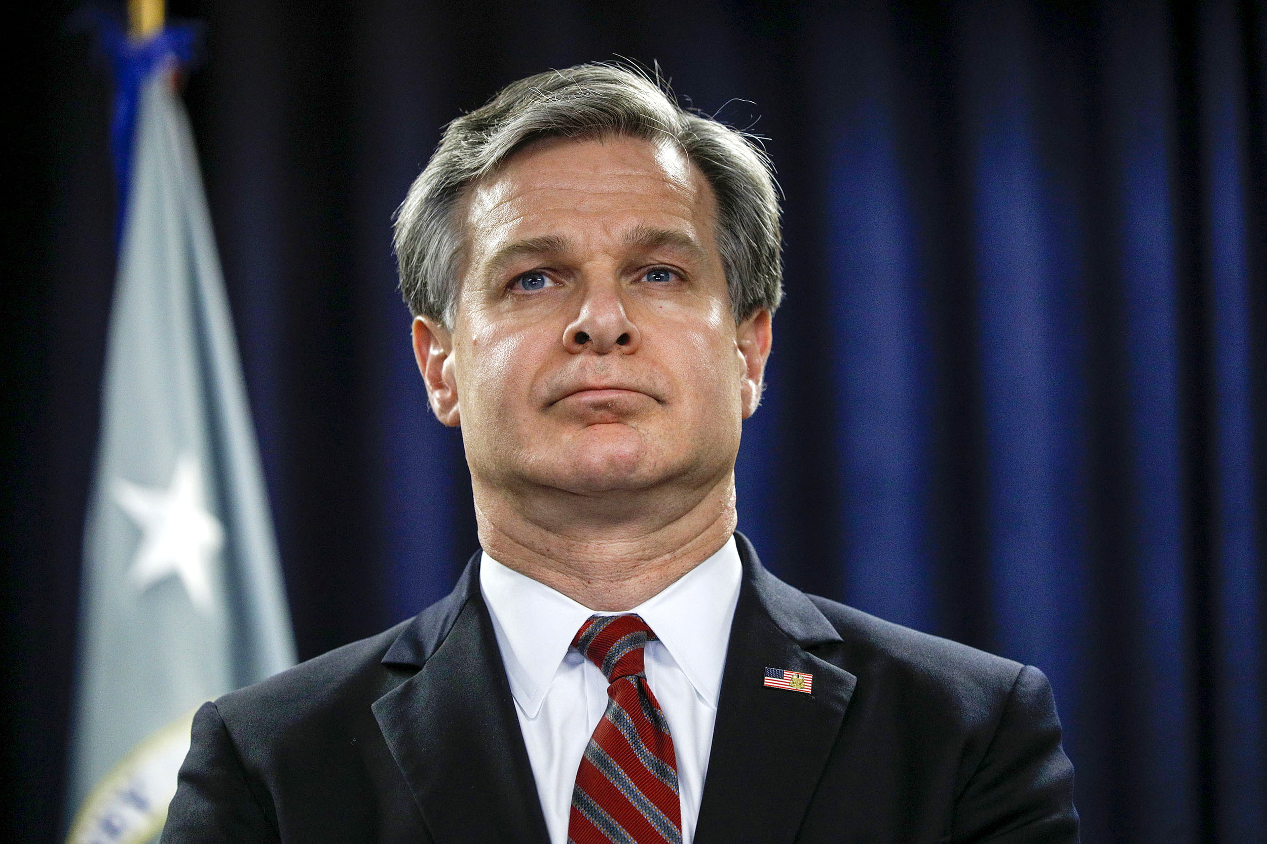 Attorney General William Barr And FBI Director Christopher Wray Announce Crime Reduction Initiative In Detroit