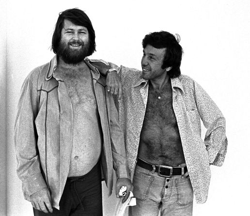 Brian Wilson From The Beach Boys, dead at 82 17 brian wilson Wilson, left, and psychotherapist Eugene Landy are seen outside Rock Awards rehearsals circa 1977. Landy had been hired to help Wilson get off drugs and return to music. Wilson and his second wife, Melinda Ledbetter, told CNN's Larry King in a 2004 interview that Landy overmedicated Wilson, controlled him and banned communication with his friends or family. As part of a settlement in 1991, Landy was banned from having any contact with Wilson.