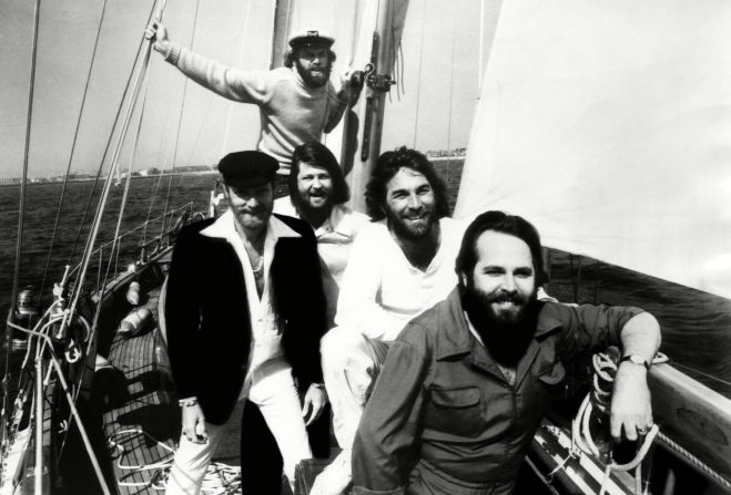 Brian Wilson From The Beach Boys, dead at 82 19 brian wilson The Beach Boys on a boat in 1978. From left, in front, are Love, Brian Wilson, Dennis Wilson and Carl Wilson. Jardine is in the back.