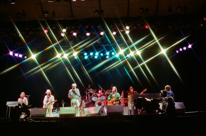 Brian Wilson From The Beach Boys, dead at 82 20 brian wilson The Beach Boys perform in England in 1980.