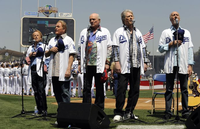 Brian Wilson From The Beach Boys, dead at 82 31 brian wilson The Beach Boys perform the national anthem before a Los Angeles Dodgers baseball game in 2012. That year, Wilson reunited with the band to release “That’s Why God Made the Radio,” for the band’s 50th anniversary tour.
