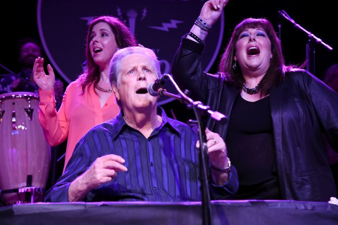 Brian Wilson From The Beach Boys, dead at 82 1 brian wilson Wilson performs with two of his children, Wendy and Carnie, at a Brian Fest event in Los Angeles in 2015.